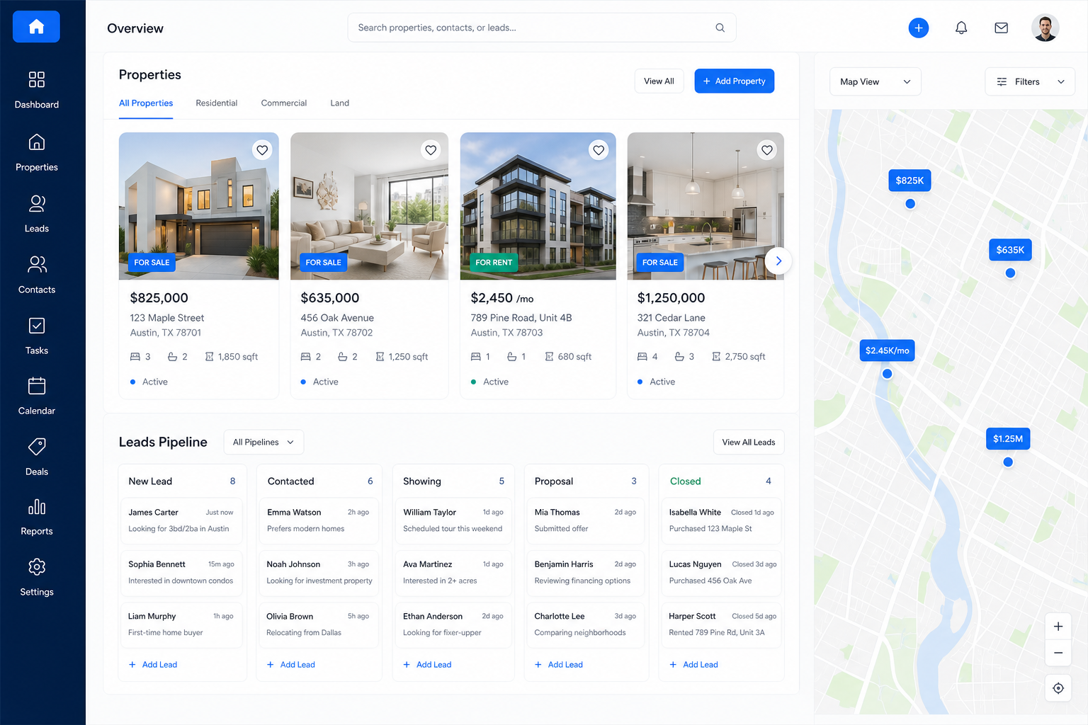 Real Estate CRM